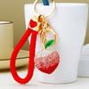Creative Bling Rhinestone Watermelon Fine Workmanship Portable Bag Pendant Fashion Jewelry Decor Gift For Friends Bag Charm