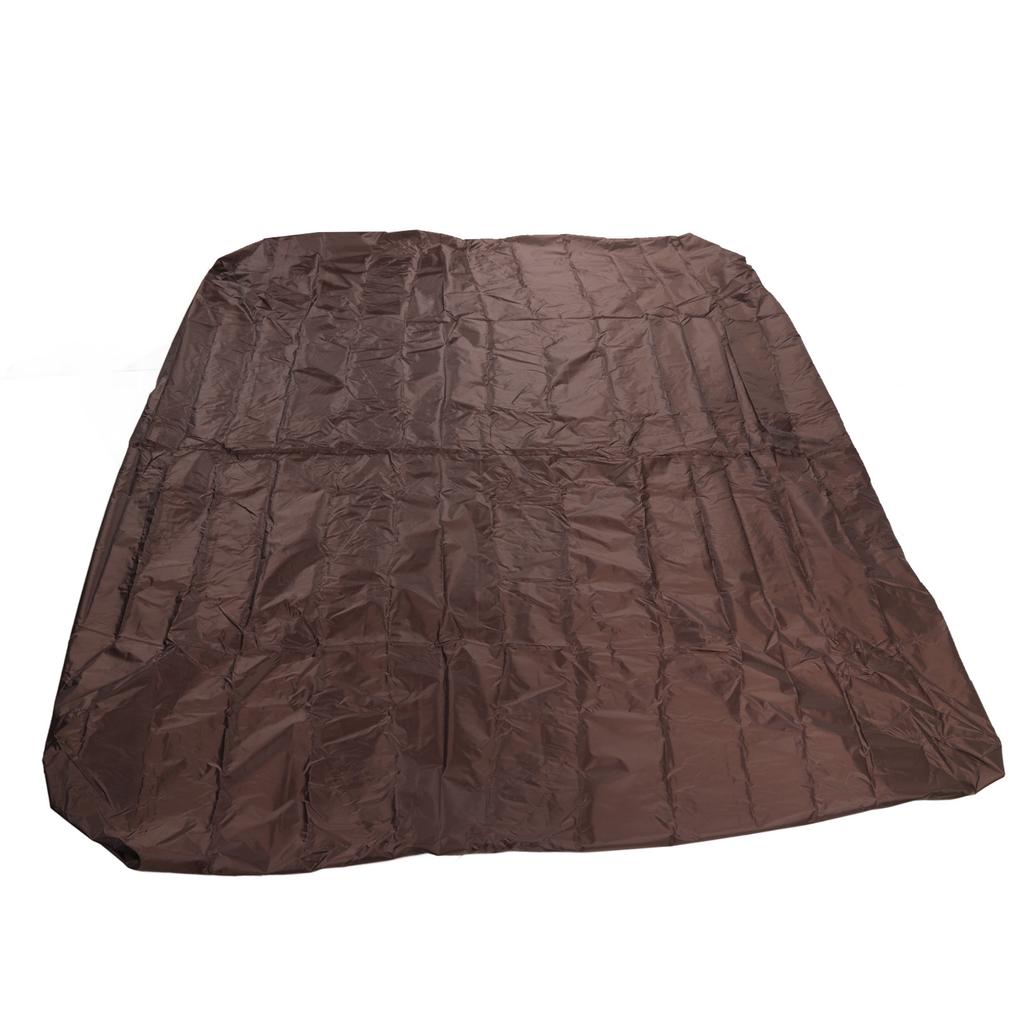 Outdoor Bathtub Dust Cover 190 Silver Coated Polyester Taffeta Waterproof Hot Spring Cover Quadrate Spa Bath Rainproof