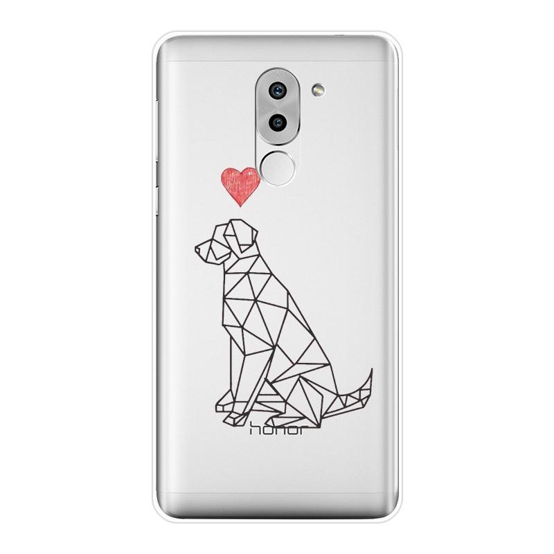 

Чехол для телефона с изображением кошки, собаки, лисы, слона и оленя для Huawei Honor 4X 5A 5X 6 6X, мягкая силиконовая задняя крышка для Huawei Honor 4C 5C 6C 6A Pro Honor 4C