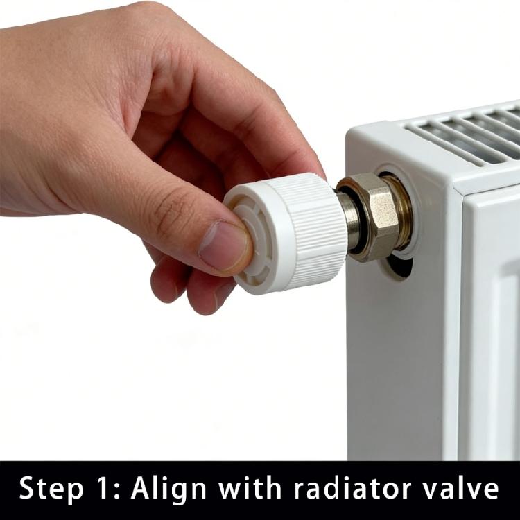 Efficient Radiator Thermostat Cap with M30x1.5 Universal Compatibility for Precise Thermostatic Regulating Control