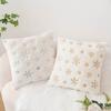 Snowflake Print Cushion Cover Sofa Couch Decoration Pillow Cover  Pillowcase Perfect for Christmas Decorations