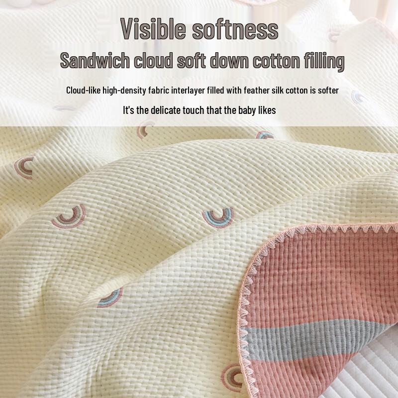 GPPNKC Kids' Four-Season Gauze Nap Blanket