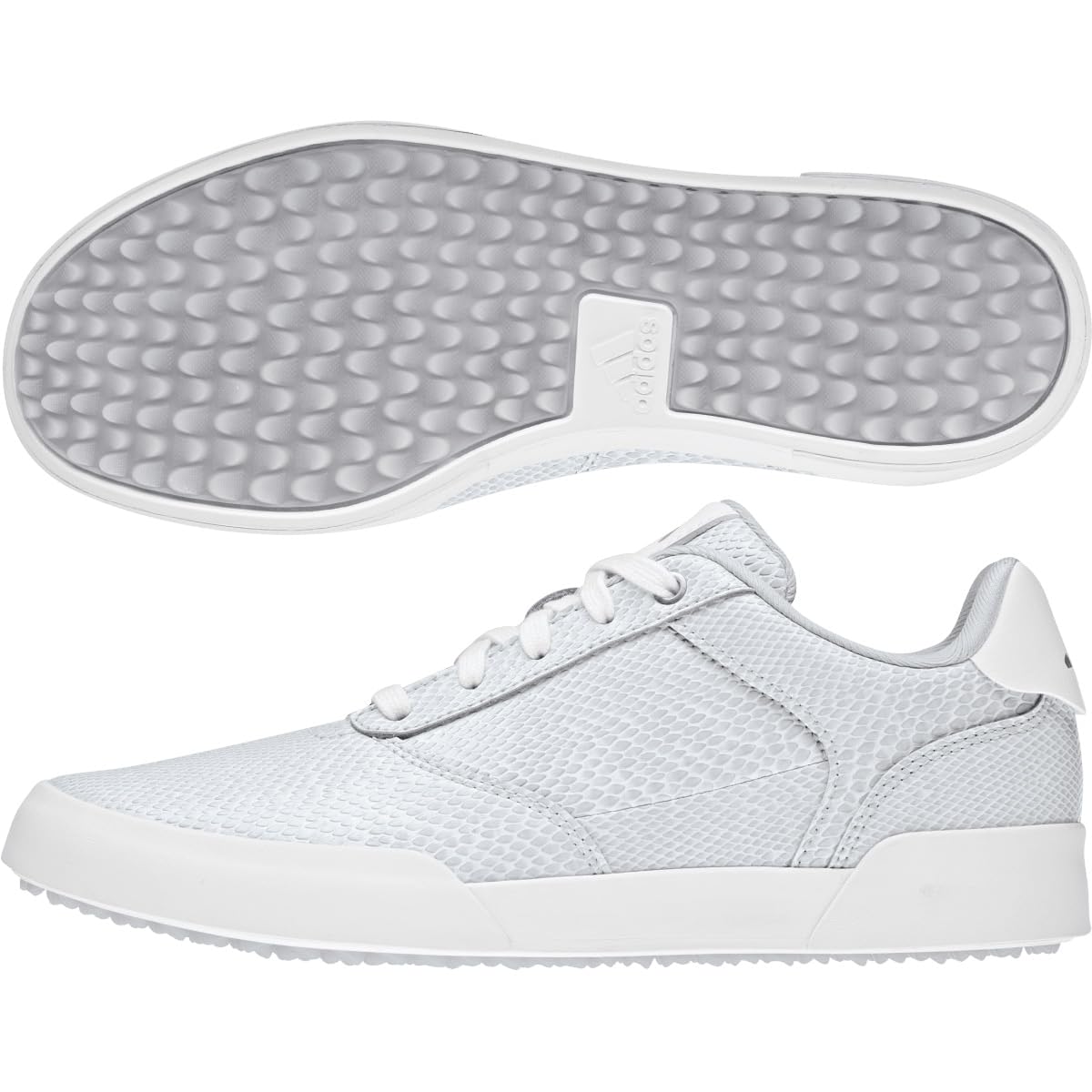 

Adidas Golf Women s Retro Cross Golf Shoes, Grey Two/Silver Metallic/Footwear White, Size 23.0 cm