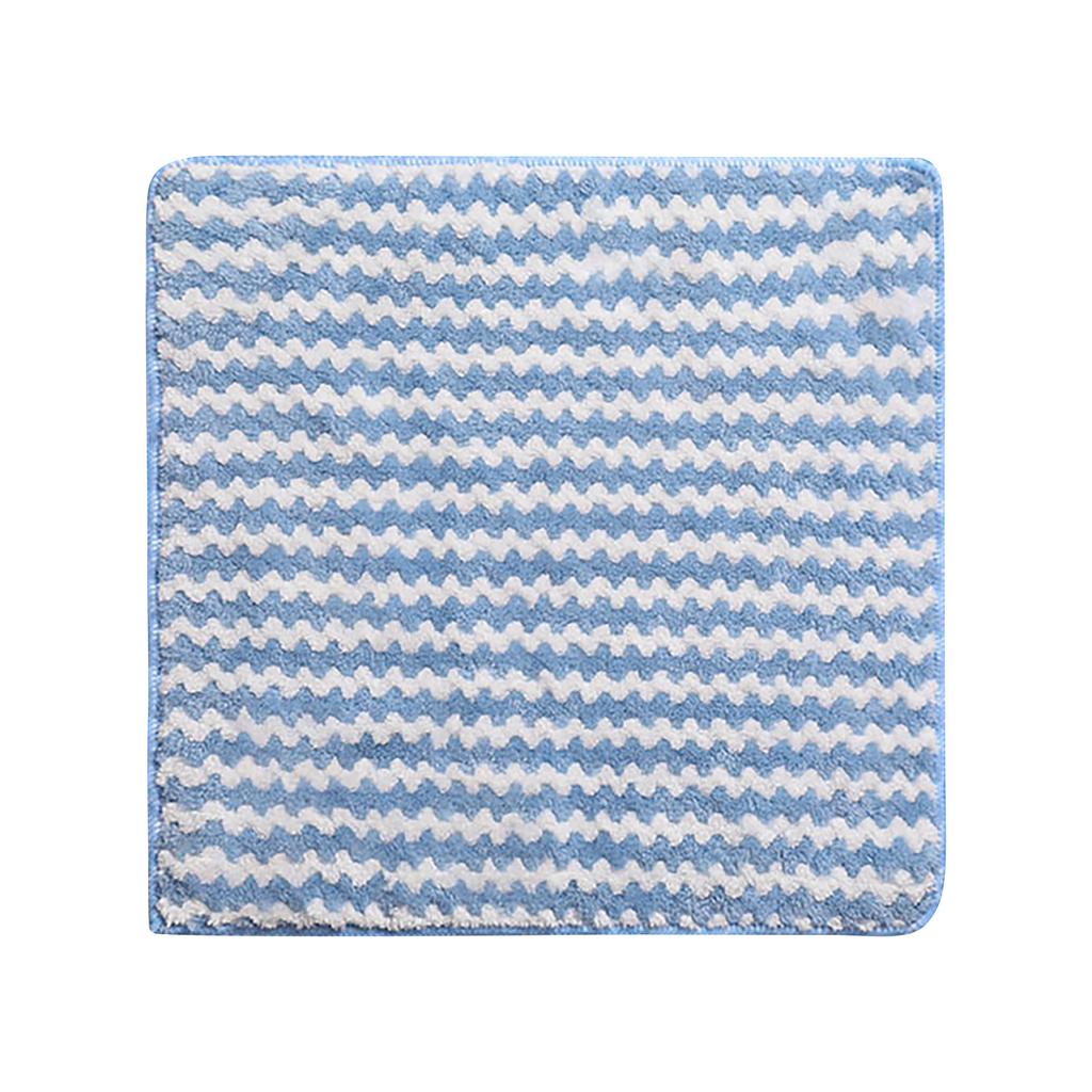 Microfiber Cleaning Rag Coral Velvet Dish Towels Kitchen Reuseable Cleaning Cloths 3030cm