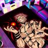 Jujutsu Kaisen Print Rug, Washable Floor Carpet, For Entryway Dorm Laundry Room Office Study, Home Decor Birthday Christmas Gift