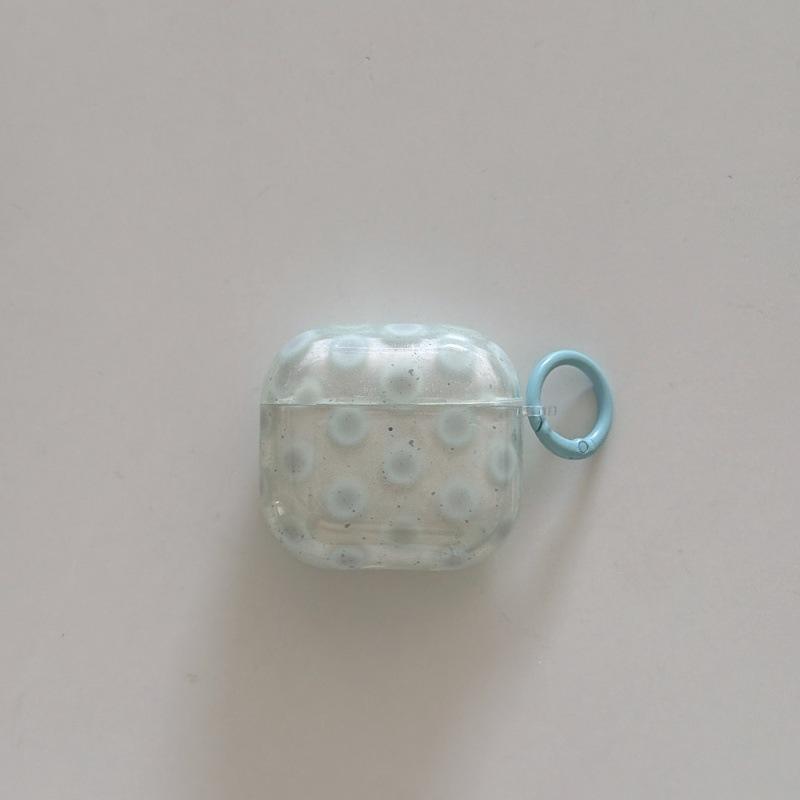 The Blue Splash Dots Are Compatible with Apple AirPods Pro 1st Generation Protective Case and Pro 1 Bluetooth Earphone Case