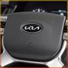 1Pcs Car Steering Wheel Sticker Emblem Decal Badge Decoration Accessories For Kia Rio Sportage R K3 K4 K5 K6 K7 K8 Ceed Sorento Cerato Soul