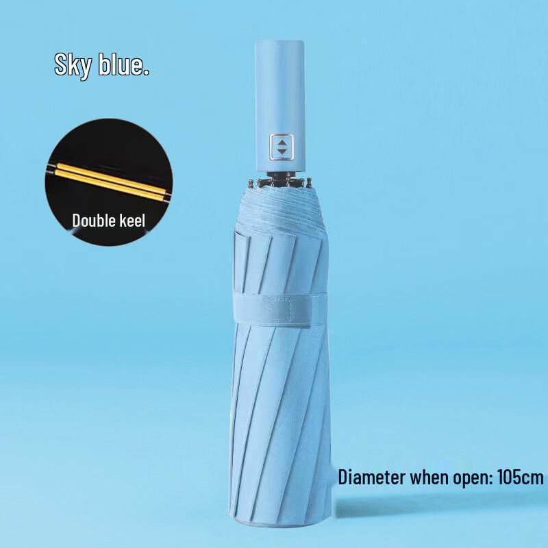 Automatic UV Protection 3-Fold Umbrella