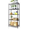 Multi-layer metal storage rack for kitchen, microwave, floor, bathroom, oven seasoning.
