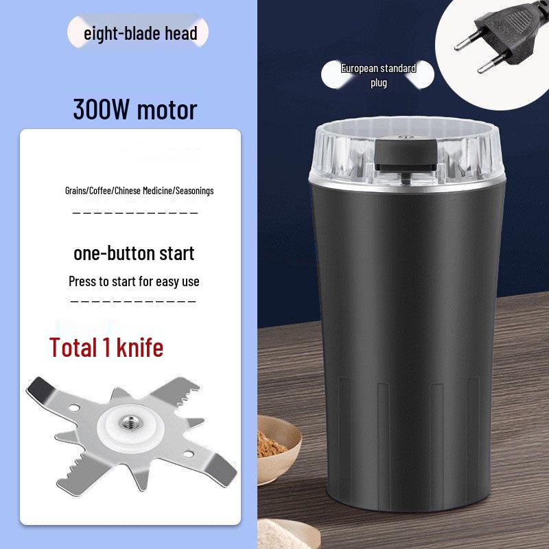 Krusher 110V Coffee Grinder: Fine Grinder for Grains, Cereals, and Medicinal Materials.