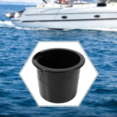 Car Beverage Holder Insert with Drain for RV Truck Yacht Boat
