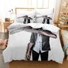 Anime Chainsaw Man Mitaka Asa Bedding Set Boys Girls Twin Queen Size Duvet Cover Pillowcase Bed Kids Adult