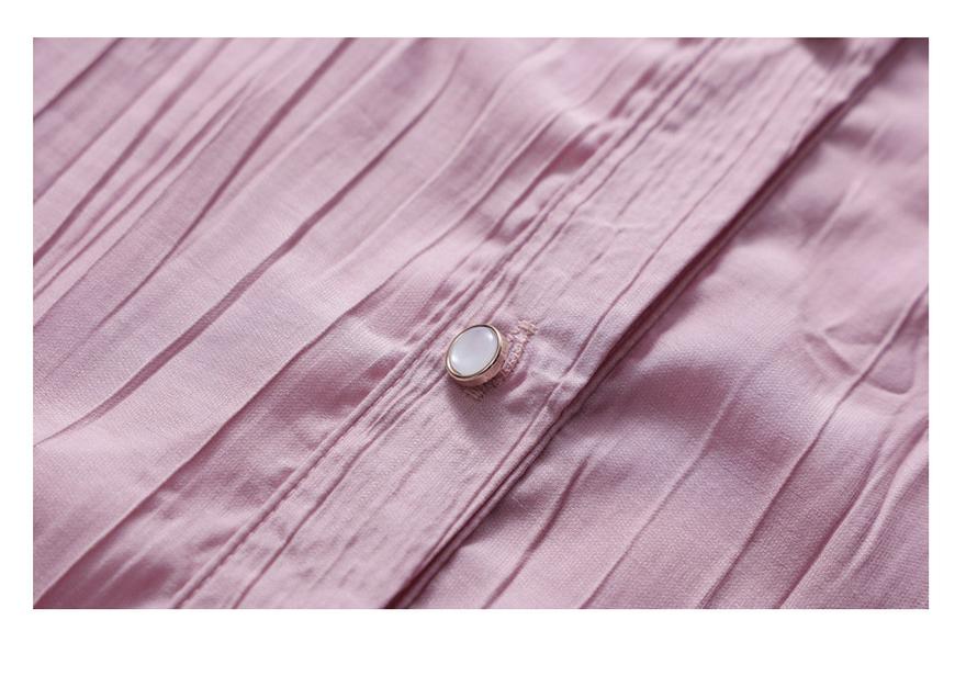 Mom's Stylish Seven-Sleeve Tummy-Covering Shirt for Middle-Aged & Elderly Women