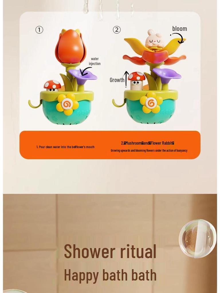 Wasseraktivierte Baby-Badespielzeuge: Sommer-Spaß-Duschsprays für Jungen und Mädchen