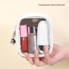 Large Capacity Storage Toiletry Bag PU PVC Clear Window Make Up Bag Waterproof Multifunctional Cosmetic Bag Travel