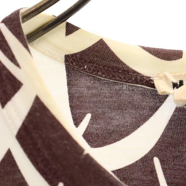 MARNI made in Italy Overall handle Short sleeve T-shirt 44 Brown Men's Used