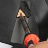 3pcs Plastic Repair Triangle Copper Scraper Flat Head Triangle Soldering Iron Copper Head Leather Raft Repair Wrinkle Iron