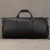 Large Men's Duffle Bag Genuine Leather Travel Bags For Men Male Handbags Weekender Suit Bag On Luggage Luxury Handbag For Suits