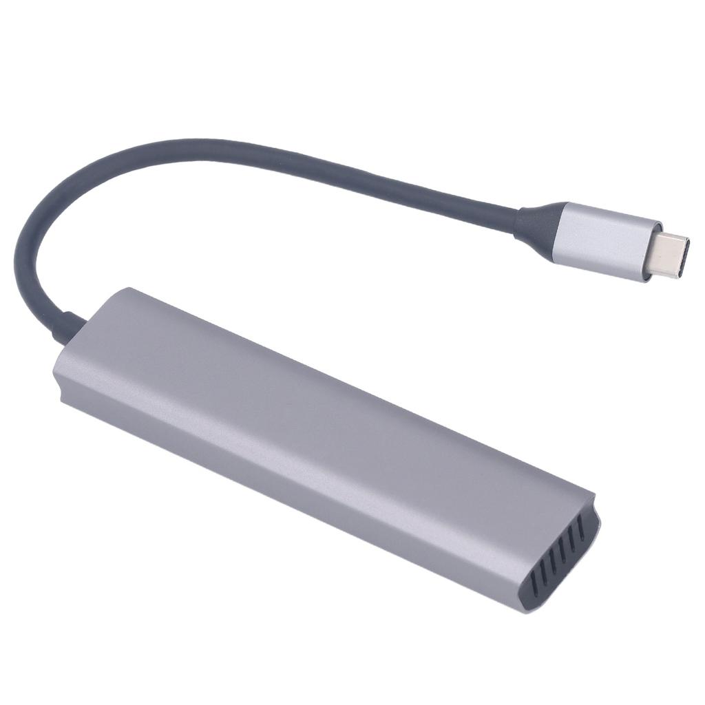 5 v 1 Typ C Hub Adaptér USB a 4K HD Multimediálne Rozhranie Rozbočovač Prenosný Rozširovač Kompatibilný s Displejom Notebooku