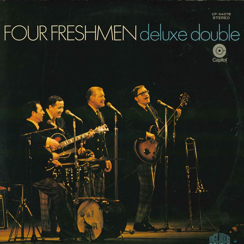 

LP Record FOUR FRESHMEN - Deluxe Double CP9437B CAPITAL RECORDS Japan Obi Jazz Used