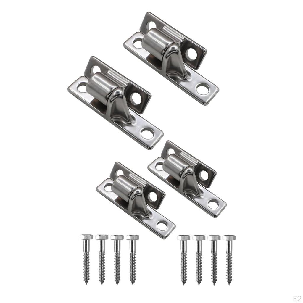 2 Pieces Farm Door Hinges Fence Gate Accessories 304 Stainless Steel Reliable Professional Shed