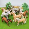 Static Appaloosa Model Collection With Pvc Material For Kids Educational Toys