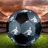 Erling Haaland Indoor Soccer Ball Colorful Machine Stitched PVC Size 5 Team Training Competition Ready Durable High-Bounce Cool Sports Gift
