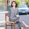 Elegante Set Estivo 2026 in Due Pezzi: Pantaloni larghi alla moda che contrastano l'età per donne di mezza età ed anziane