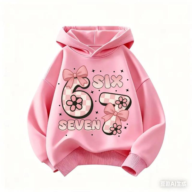 

67 Print Kids Hoodie Funny Pullover Fashion Fun Sweatshirt Boy s Girl Hoodies Top 140