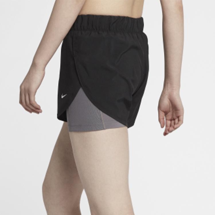 (WMNS) Nike Flex 2-in-1 Gewebte Shorts 'Schwarz Grau' Damen AR6354-013