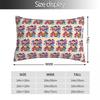 Compas Family Rectangle Pillowcase Cushion Cover Decorative Bedroom Bed Home Comfort Throw Pillow
