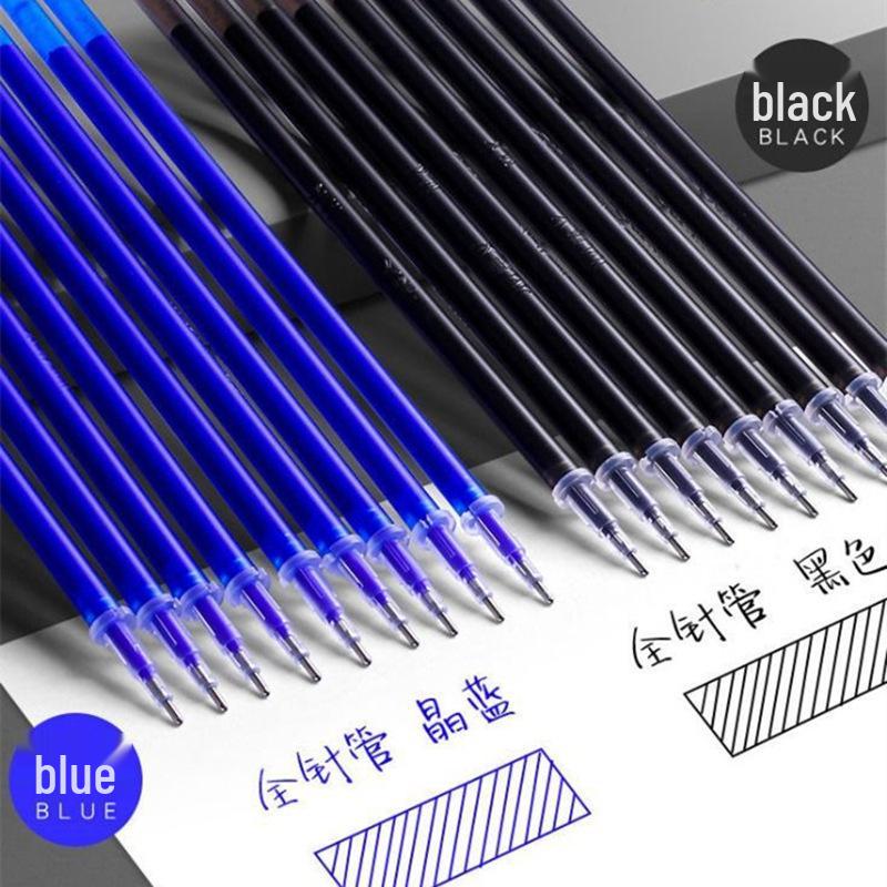 Mo Yi Er Student Medium Ballpoint Pen with Soft Rubber Grip in Blue Black