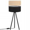 TABLE LAMP JUTE LAMPSHADE 20 CM BLACK