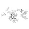30pcs Airplane Shape Airplane Push Pins Silver/Gold Color Decorative Thumbtacks  Bulletin Board