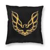 Bandit Golden Firebird Square Pillowcase Polyester Linen Velvet Pattern Zip Decorative Throw Pillow Case Bed Cushion Cover