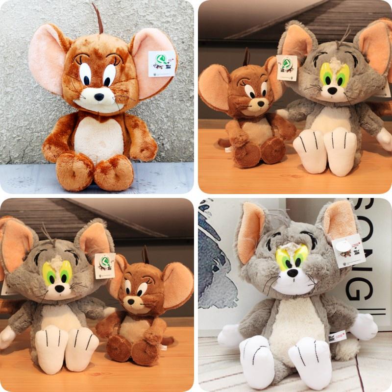 Jerry Plush Toy Cat Mouse Tom Cat Doll Stuffed Animal Children's Gift Rat Year Mascot
