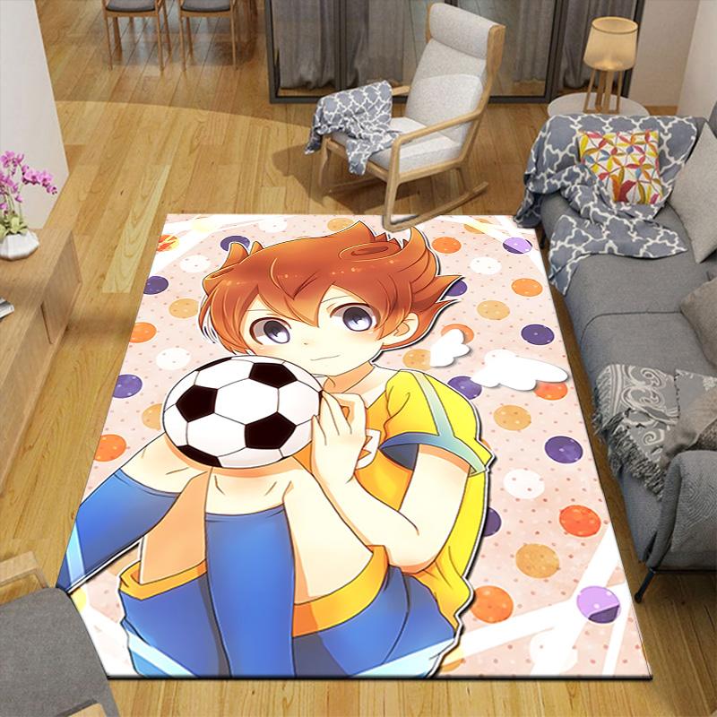 1pc Soccer Dream Anime Carpet Rug for Bedroom Living Room Decor Sofa Home Game Area Rug Non-slip Floor Mat. DT71601178