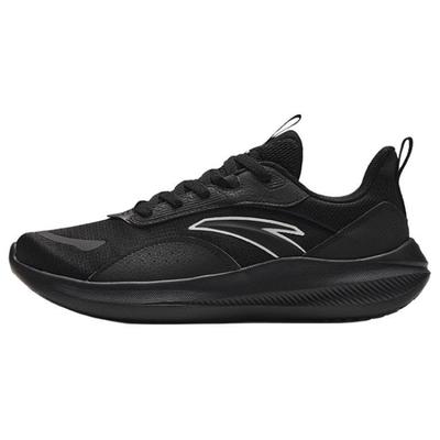 Light Elf Collection Shock Absorbers Slip Resistant Abrasion Resistant Breathable Casual Running Shoes Men's Black Sneakers 912345512-5