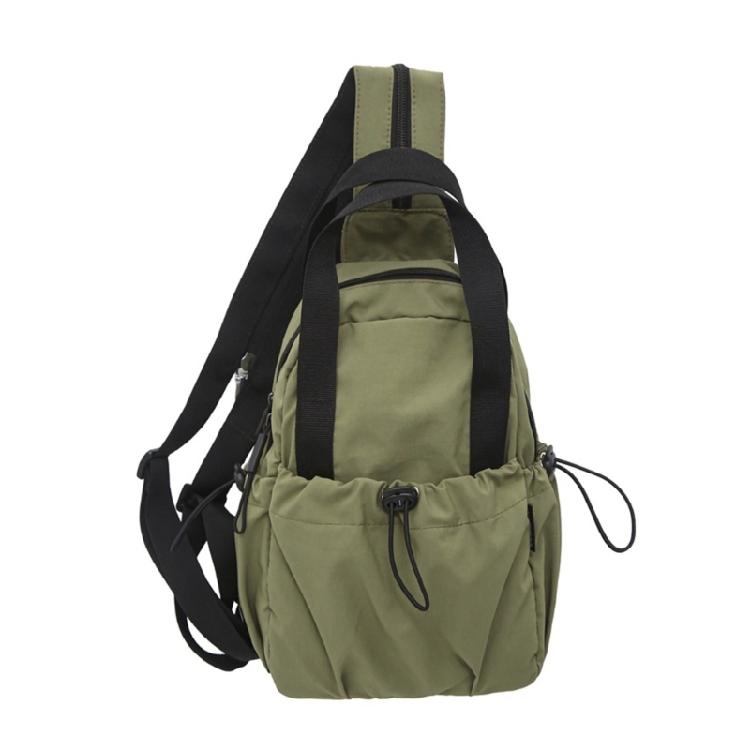 Слинг-сумка Через плечо Рюкзак Сумка на плечо Поясная сумка Сумка на грудь Daypack на молнии для женщин Мужчин Подарки 1460₽