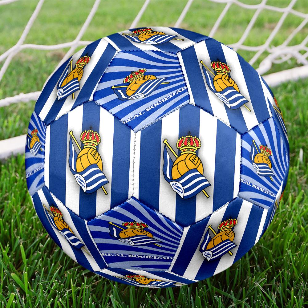 Royal Football Emblem Size 5 Soccer Balls, Anti-Slip, Protective Football, Outdoor Sport, a Unique Gift Suitable for him/her, Birthdays
