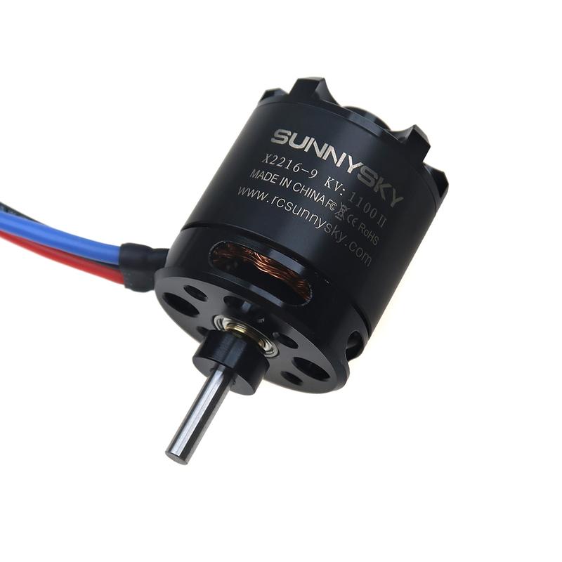 SUNNYSKY X2216 Series Brushless Motor for RC Fixed-Wing Drone Flat Shaft Rear Output 880KV 1100KV 1250KV 1400KV 2400KV Options
