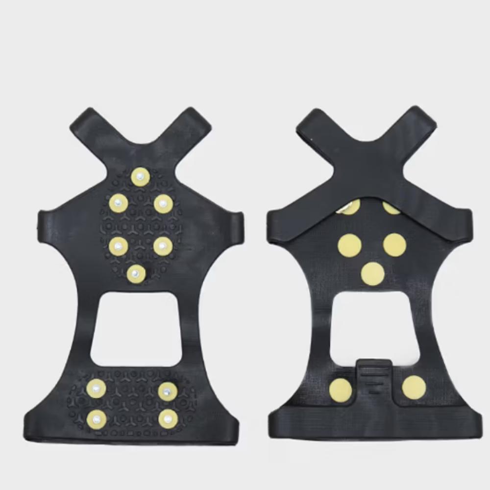 10-Pin Urban Spike Crampons Anti-Slip Grip On Snow and Ice (1 Pair)