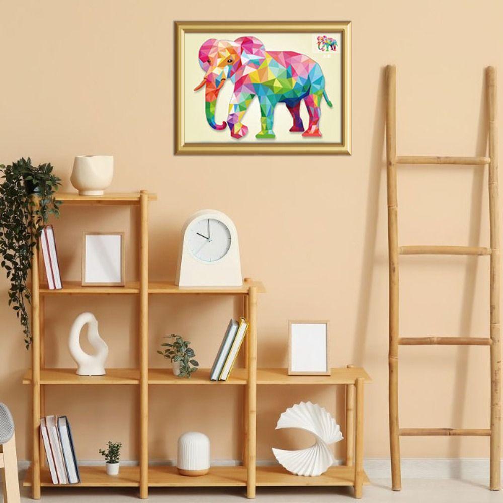 Paper 3D Geometric Sticker Books Handmade Animals Sticker Book  Birthday Gift