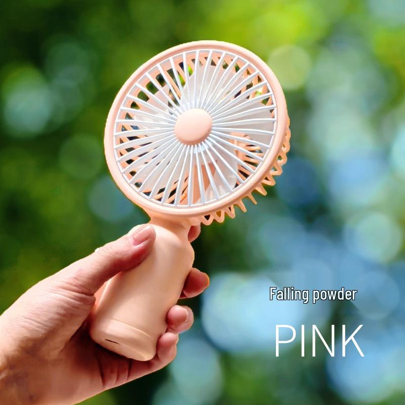 

2025 Mini Portable Rechargeable Three-Speed Handheld Fan – Souvenir Edition With Charging Cable