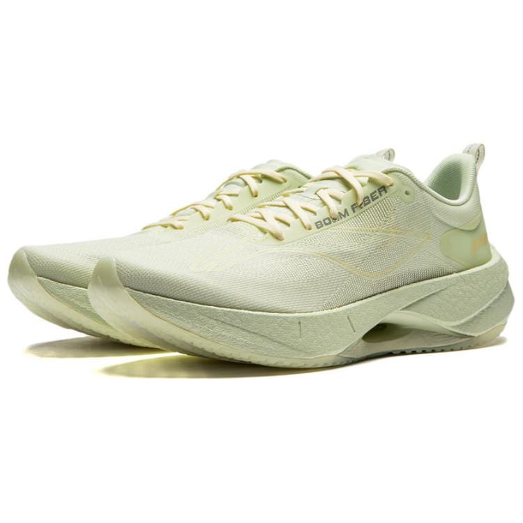 Li Ning Super Light 21 Running Shoes Women's Low Top Light Fruit Green ARBU002-8