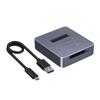 Adaptor pentru carcasă SSD M.2 NVMe de mare viteză Stație de andocare pentru cititor SSD NVMe pentru laptop Convertor instrument pentru cititor de hard disk