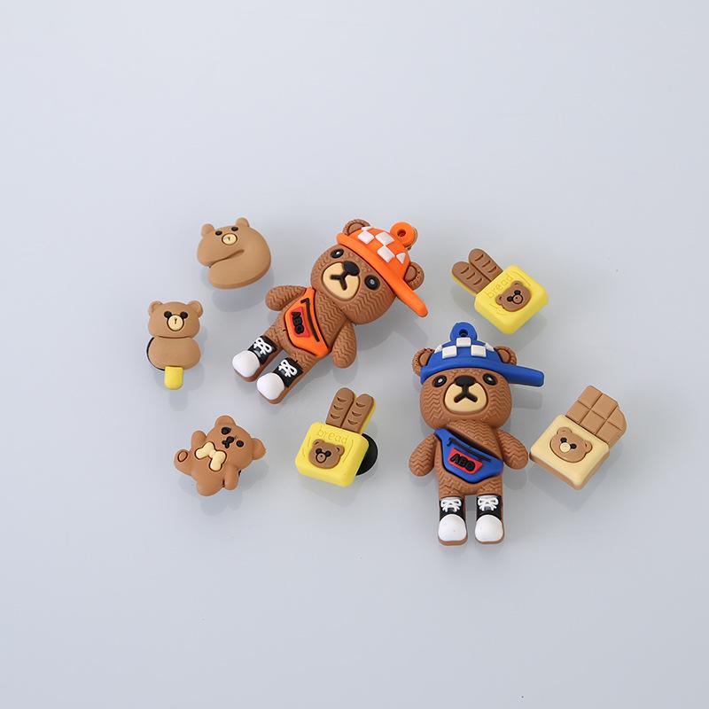 3D Cute Cartoon Shoe Charms & Detachable Buckles
