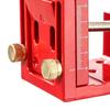Pocket Hole Jig Kit Adjustable Angle Drill Guide with Screws Wood Plug Wrench for Woodworking