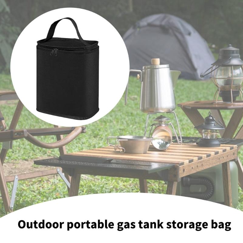 Durability Oxfords Fabric Storage Bag Compacts Gas Tanks Organizers Pouches for Outdoor Camping Hiking