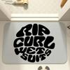 Surf Brand Logo R-Rip Curl Floor Mat Carpet Diatom Mud Bathroom Quick-Drying Absorbent Floor Mat Household Bathroom